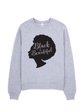 Bon Bon Vie Black Is Beautiful 2.0 Sweatshirt Heather Gray