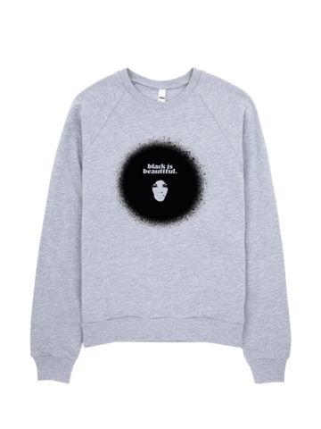 Bon Bon Vie Black Is Beautiful Sweatshirt Heather Gray