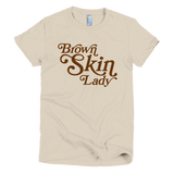 Bon Bon Vie Brown Skin Lady T-Shirt Creme