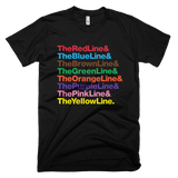 Bon Bon Vie Chicago Transit T-Shirt Black