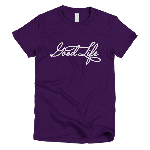 Bon Bon Vie Good Life T-Shirt Eggplant
