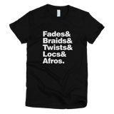 Bon Bon Vie Hair Envy T-Shirt Black