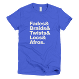Bon Bon Vie Hair Envy T-Shirt Royal Blue