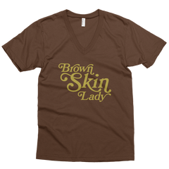 Brown Skin Lady V-Neck