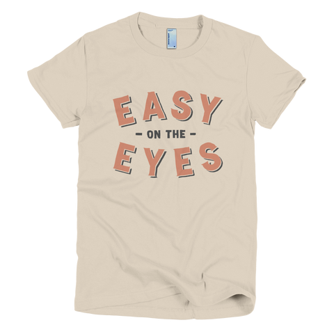 Bon Bon Vie Easy On The Eyes T-Shirt Creme