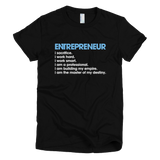 Bon Bon Vie Entrepreneur T-Shirt Black
