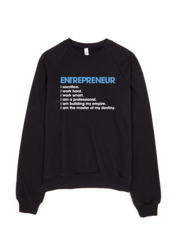 Bon Bon Vie Entrepreneur Sweatshirt Black