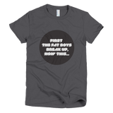 Bon Bon Vie Fat Boys T-Shirt Asphalt