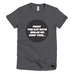 Bon Bon Vie Fat Boys T-Shirt Asphalt