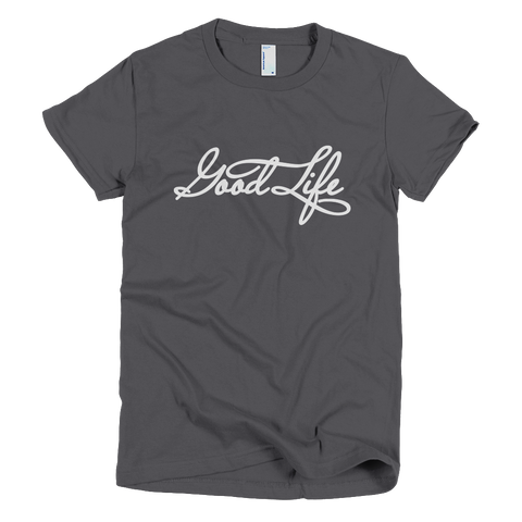 Bon Bon Vie Good Life T-Shirt Asphalt