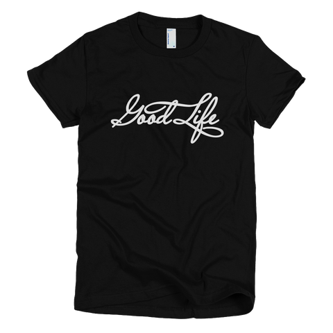 Bon Bon Vie Good Life T-Shirt Black