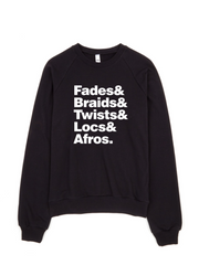 Bon Bon Vie Hair Envy Sweatshirt Black